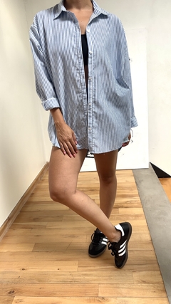 Camisa over rayada