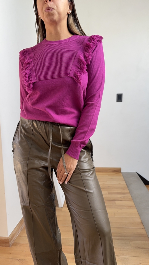 Sweater flecos mora
