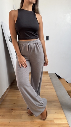 Pant algodonero gris - comprar online