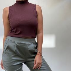 MUSCULOSA BUGY MARRON - comprar online