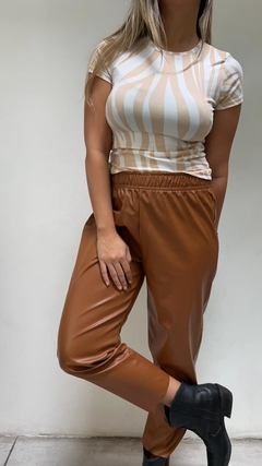 PANTALON VIENNA DULCE DE LECHE - comprar online