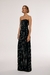 VESTIDO PONIENTE FLECOS CRYSTAL