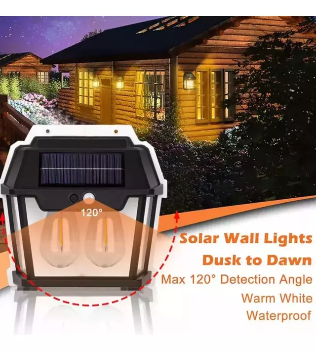 Aplique Solar Reflector 2 Focos Luz Led Con Sensor en internet