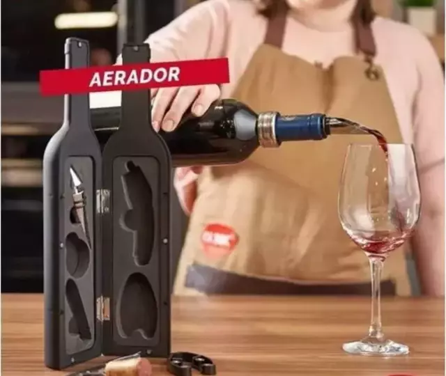Set Accesorios De Vino Juego De Abridor De Botellas 5 Pz en internet