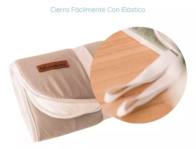 Cambiador Bebe Portatil Plegable Xl Munami 70x40cm - comprar online