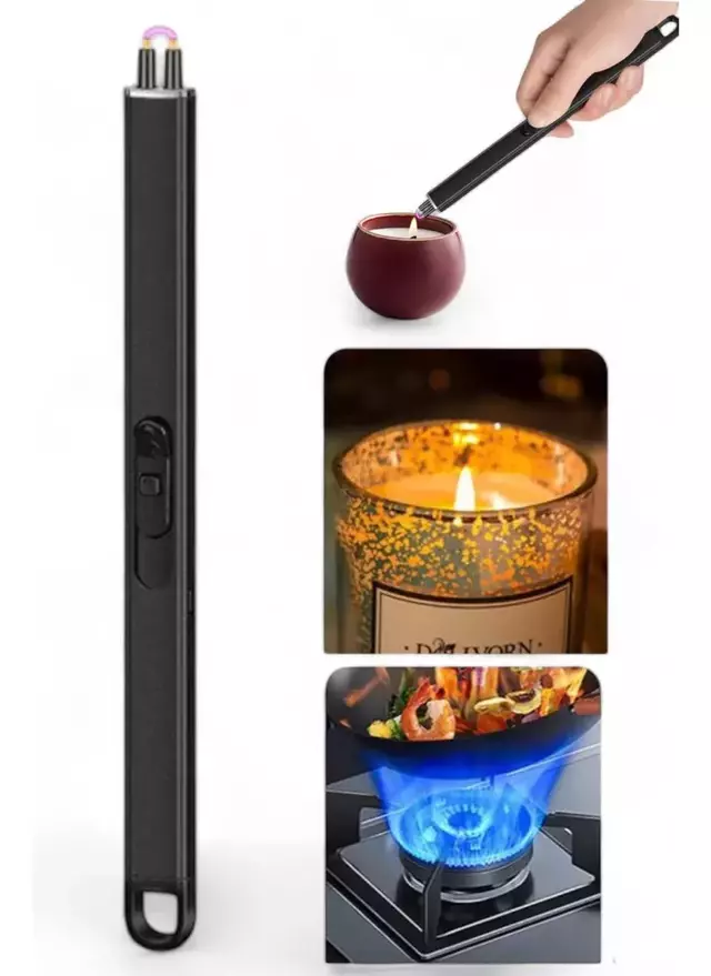 Encendedor Para Cocina Eléctrico Plasma Recargable Usb Doble en internet