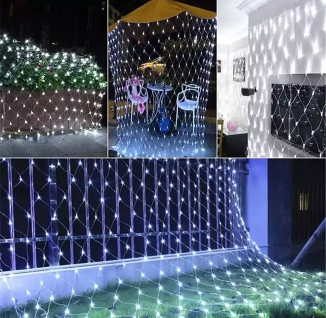 Red Guirnalda Cortina Luz Led De 1.5 X 1.5mts 96 Leds - comprar online