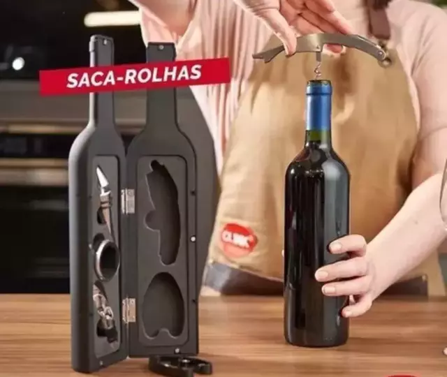 Set Accesorios De Vino Juego De Abridor De Botellas 5 Pz - Tienda Peques - Artículos para Bebes - Juguetes - Rodados & Mas