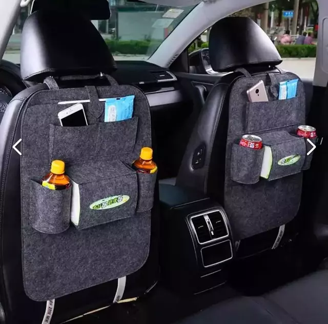 Organizador Auto Asiento Porta Tablet iPad Celular Botella - tienda online