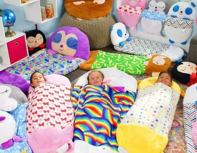 Imagen de Bolsa De Dormir Para Niños Peluche Happy Nappers 120x40cm
