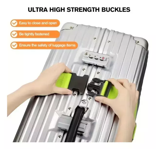 Correa Cinturon Banda Para Maleta O Equipaje De Viaje Viajar - comprar online