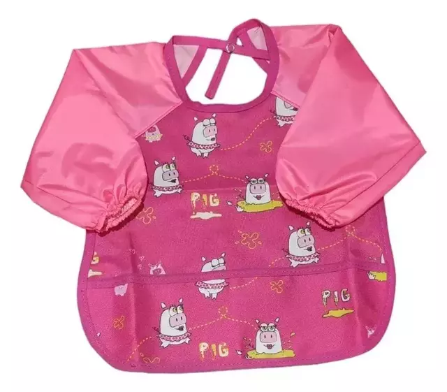 Pintorcito Babero Con Mangas Impermeable Sin Ftalatos - Tienda Peques - Artículos para Bebes - Juguetes - Rodados & Mas