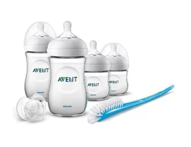 Set Para Recien Nacidos Mamadera Avent Natural Scd 301/01 - comprar online