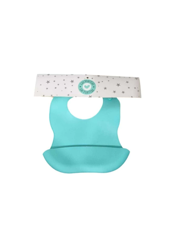 Babero De Silicona Impermeable Regulable Bolsillo Bebe