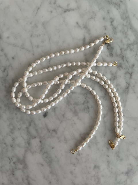 CHOKER PERLAS
