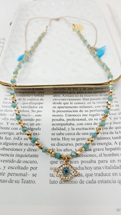 Collar Shizu Turquesa