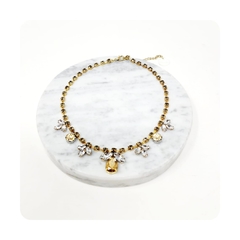 Collar Amelie Dorado