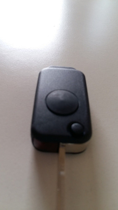 Carcasa + Llave Virgen Tipo Navaja De 1 Boton Mercedes Benz