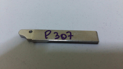 Inserto Navaja Virgen Para Tele-comando De Peugeot 307 - comprar online
