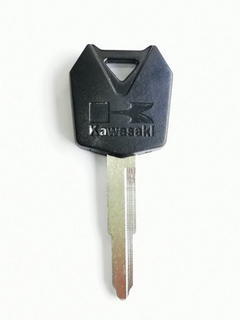 Llave Virgen Para Moto Kawasaki Negra Izquierda