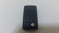 Carcasa+llave Navaja C3 De 2 Botones Para Pila En Telemando