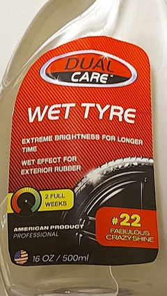 Wet Tyre Dual Care Silicona Efecto Mojado 500cc - comprar online