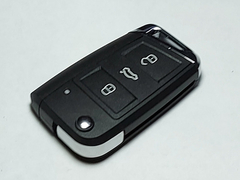Carcasa+llave Navaja De 3 Botones Volkswagen L/n Tiguan