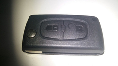 Carcasa+llave Navaja C3 De 2 Botones Para Pila En Telemando - comprar online