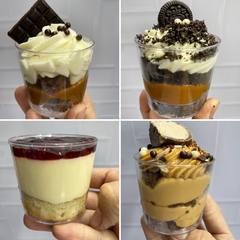 Postres individuales para mesa dulce