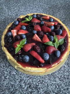Cheese Cake con frutos rojos - tienda online