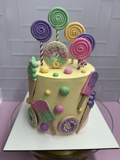 Tortas Altas de ButterCream Personalizadas - tienda online