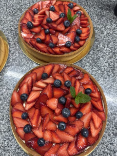 Tarta de frutillas
