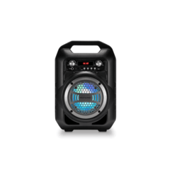 Caixa De Som Portátil 4 Polegadas Bluetooth/FM/SD/P2/USB Pre - comprar online