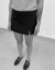Falda short negro - tienda online