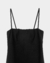 Vestido asimétrico corto negro en internet