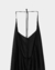 Vestido breteles gasa negro