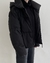 Campera puffer over negra - MJ2A