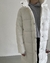 Tapado puffer oversize crudo - tienda online