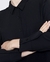 Camisa crepe negra