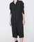 Camisero cupro midi negro - MJ2A