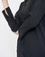 Camisero cupro midi negro - tienda online
