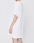 Remerón vestido oversize blanco - tienda online