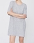 Remerón vestido oversize gris - comprar online