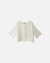 Remerón crepe bolsillo crudo - comprar online