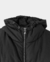Campera puffer cierres negra en internet