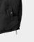 Campera puffer cierres negra - MJ2A