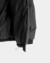 Campera puffer cierres negra - tienda online