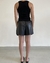 Short ecocuero negro - tienda online