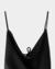 Vestido corto lencero escote negro en internet