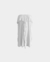 Vestido strapless volados blanco - comprar online